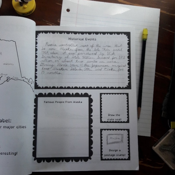 United States Homeschool Workbook - Picture 14 of 16